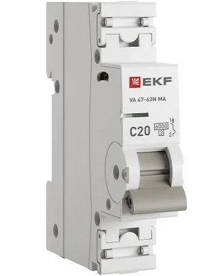 Автоматический выключатель EKF M63MA6120C