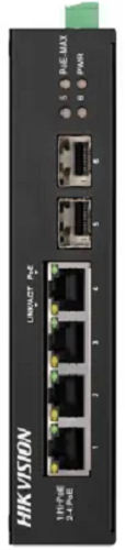 Коммутатор HIKVISION DS-3T0506HP-E/HS