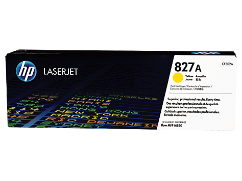 Тонер-картридж HP 827 Желтый