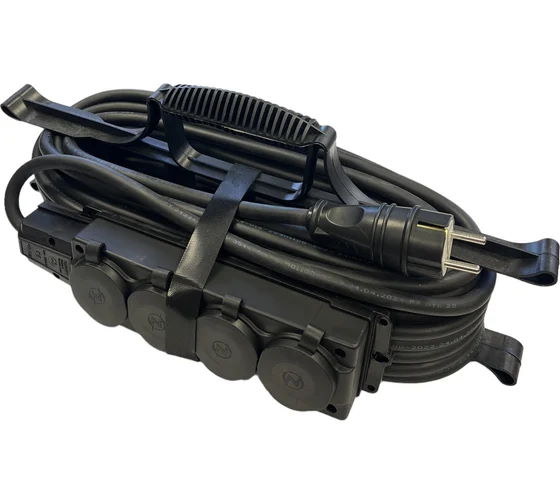 Удлинитель силовой iTOK i-CONNECT-COLOR-SUR-KG-215-4-54-15-BLACK