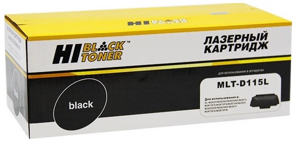 Тонер-картридж Hi-Black HB-MLT-D115L Черный