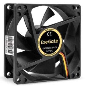 Вентилятор для корпуса Exegate EX08025S3P-24