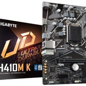 Материнская плата GIGABYTE H410M K 2.0, LGA1200, Intel Q470, mATX