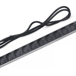 Блок розеток 19", 13 розеток Cabeus PDU-13P-F-2EU