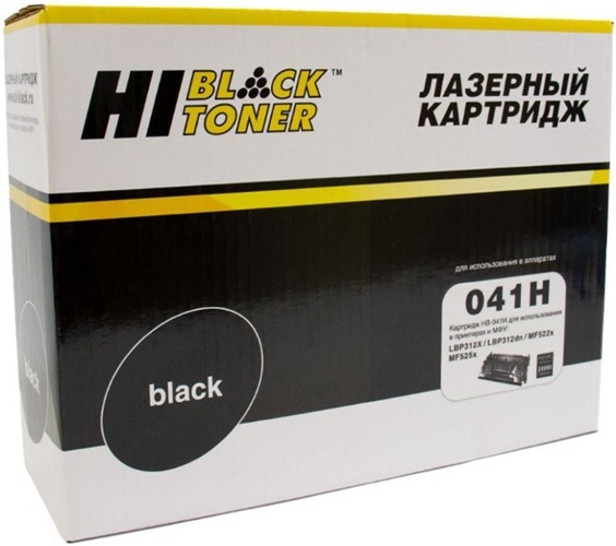 Тонер-картридж Hi-Black HB-№041H Черный