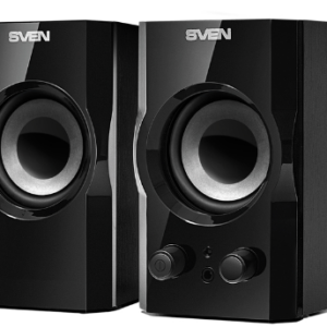 Компьютерная акустика 2.0 Sven SPS-606, Черный, [SV-014230]