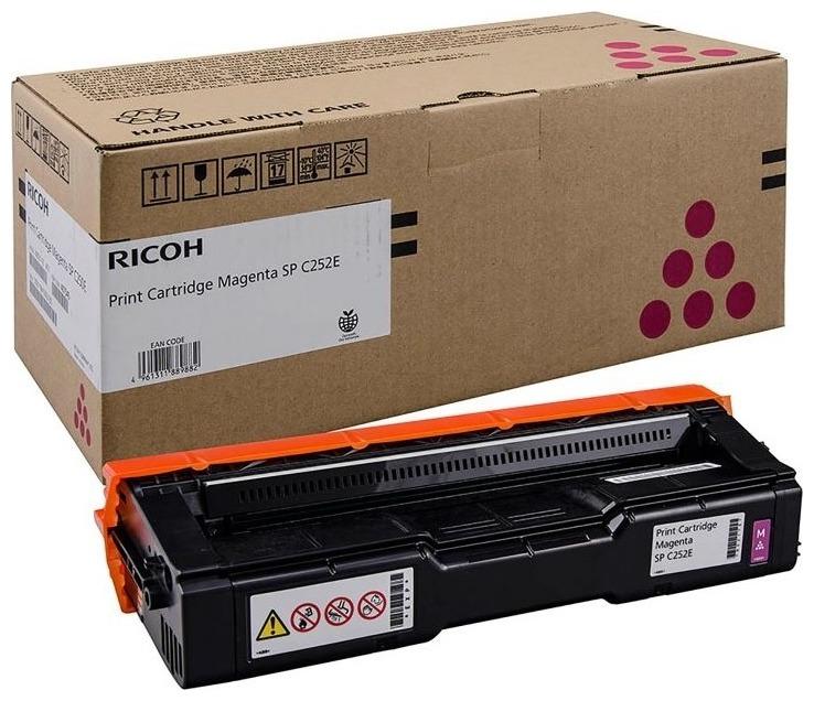 Тонер-картридж Ricoh Magenta SP C252E Пурпурный