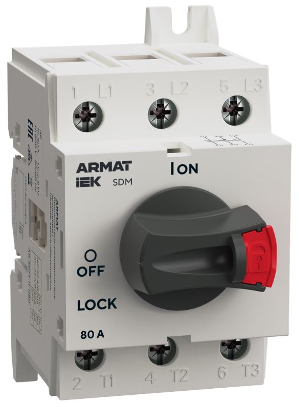 Выключатель-разъединитель IEK AR-SDM-11-080