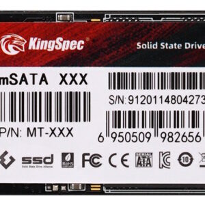 SSD накопитель 512 ГБ KINGSPEC MT-512, mSATA, [MT-512]