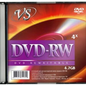Диск DVD-RW VS VSDVDRWSL501