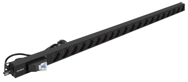 Блок розеток Exegate PDU-V201 Al-20S-EU3-1P