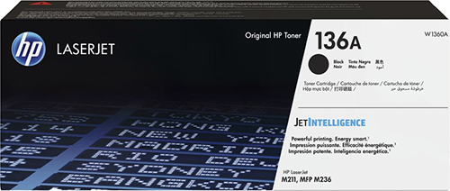 Тонер-картридж HP 136A Черный