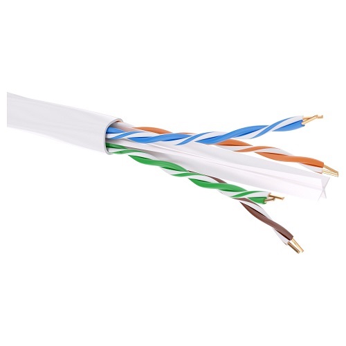 Кабель витая пара U/UTP 6 кат. 4 пары DKC RN6UUK02WH