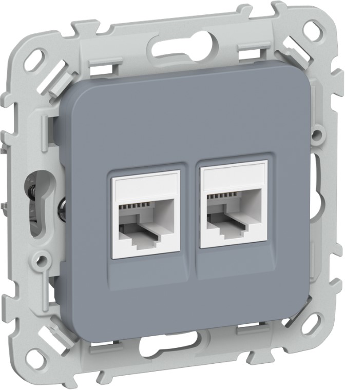 Розетка компьютерная IEK FI-K22-1-K35