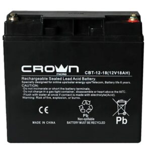 Аккумулятор Crown CBT-12-18