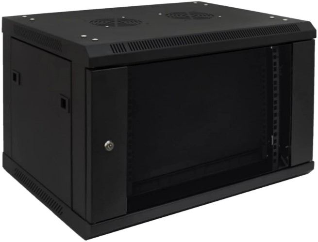 Шкаф настенный 19", 9U ЦМО ШРН-9.350-9005