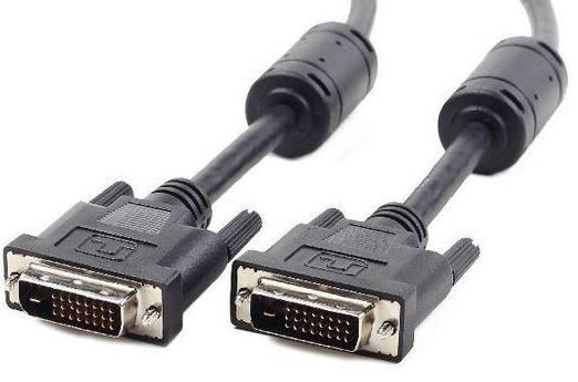 Кабель интерфейсный DVI-DVI Cablexpert CC-DVI2-BK-10