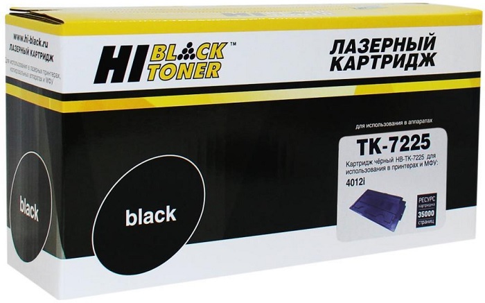 Тонер-картридж Hi-Black HB-TK-7225 Черный
