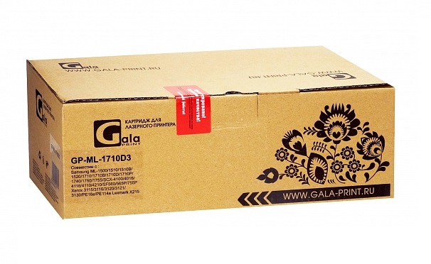 Тонер-картридж GalaPrint ML-1710D3/109R00725/18S0090 Черный