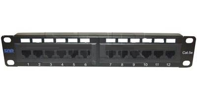 Патч-панель SNR SNR-UD-1U12-5E-H10"