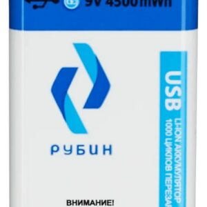 Аккумулятор Рубин РЭ-9В4500/1