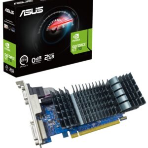 Видеокарта ASUS nVidia GeForce GT 710, 2 ГБ GDDR5, [90YV0ALA-M0NA00]