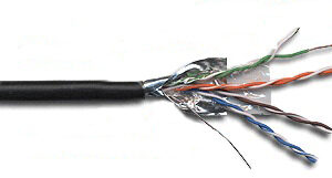 Кабель витая пара F/UTP 5e кат. 4 пары Lanmaster LAN-5EFTP-WP-OUT