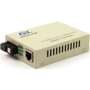 Медиаконвертер GIGALINK/NIKOMAX GL-MC-UTPF-SC1F-18SM-1310-N