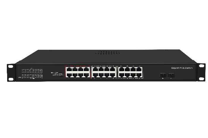 Коммутатор неуправляемый NikoMax GL-SW-F005-24P