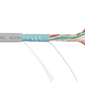 Кабель витая пара F/UTP 6 кат. 4 пары NikoMax NMC 4240C-GY