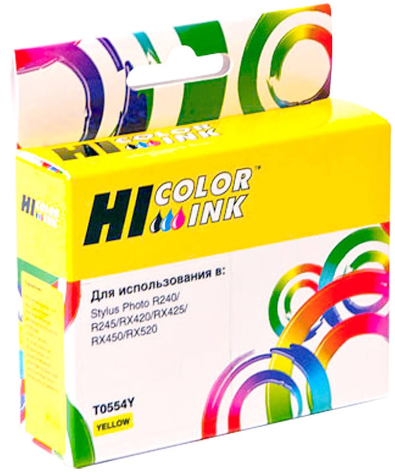 Тонер-картридж Hi-Black HB-T0554 Желтый
