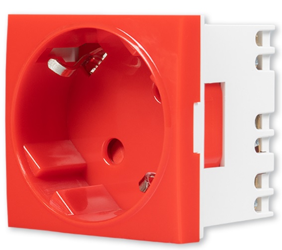 Розетка Filum FL-PWS-1P-RD/5