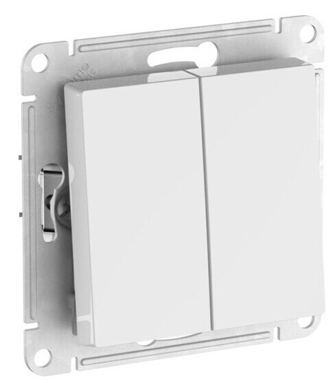 Выключатель двухклавишный Systeme Electric ATN000151S
