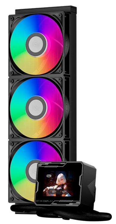 Система охлаждения жидкостная PCCooler GT360M ARGB Display BK