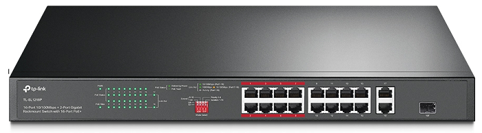Коммутатор PoE TP-LINK TL-SL1218P