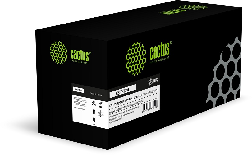 Тонер-картридж Cactus CS-TK1240 Черный