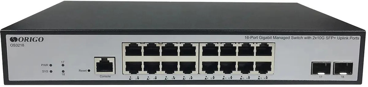 Коммутатор управляемый ORIGO OS3218/A1A