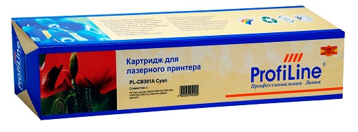 Тонер-картридж ProfiLine PL-CF381A Голубой