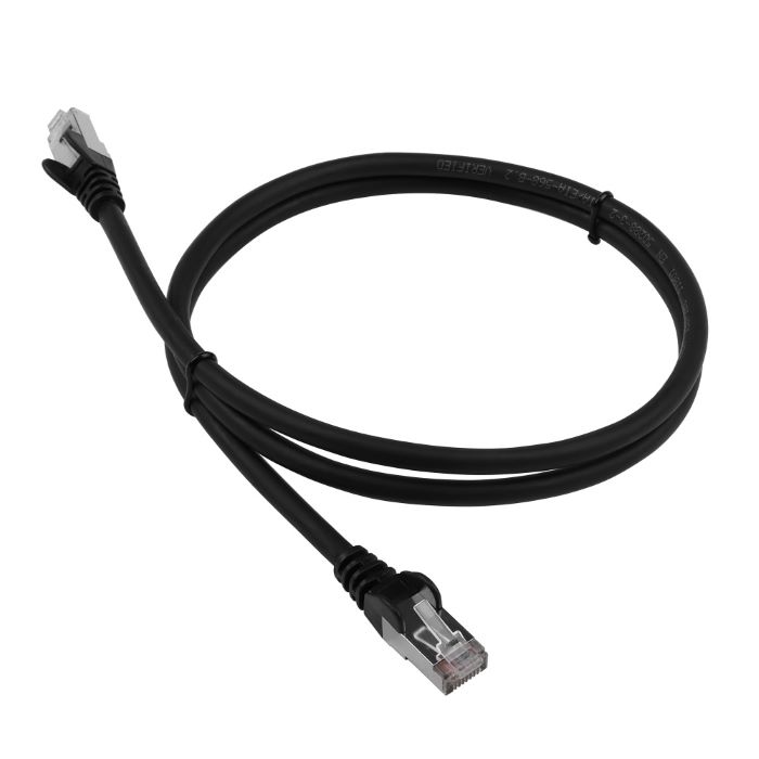 Кабель патч-корд F/UTP 6 кат. 5м Lanmaster LAN-PC45/S6-5.0-BK