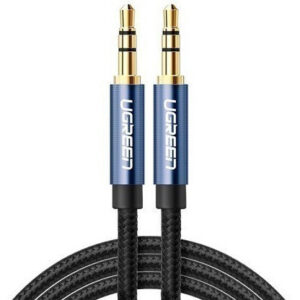 Кабель 3.5 Jack (M) - 3.5 Jack (M), 2м, UGREEN AV112 Blue