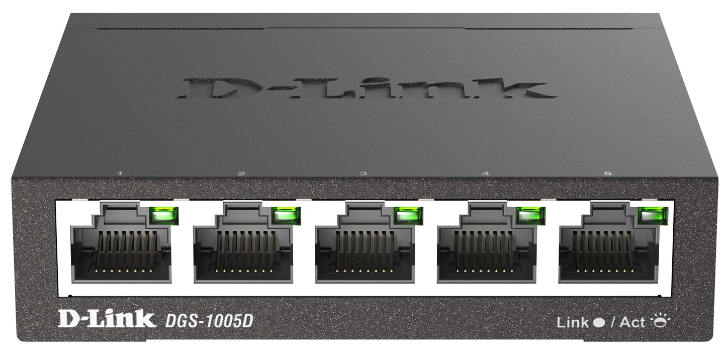 Коммутатор неуправляемый D-link DGS-1005D/R1A