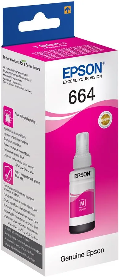 Тонер-картридж Epson C13T664398 Пурпурный