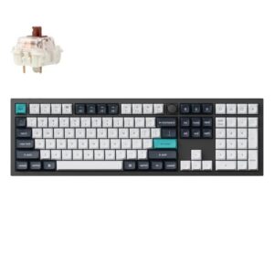 Механическая клавиатура Keychron Q6 Max, USB, Bluetooth, Радиоканал, Черный [Q6M-M3P-RU]