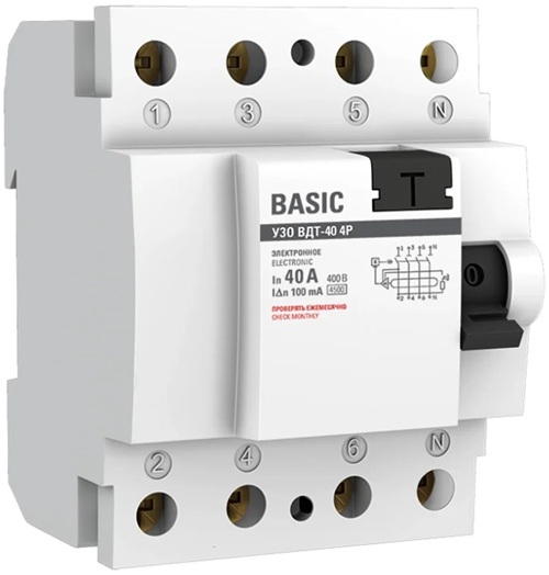 УЗО EKF elcb-4-40-100e-sim