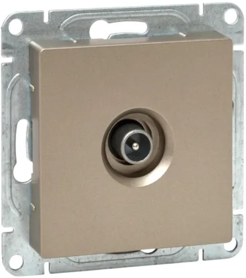 Розетка телевизионная оконечная EKF UP1-SOC-TV-3