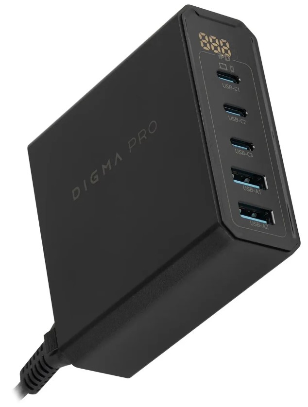Зарядное устройство сетевое Digma Pro DPW10A