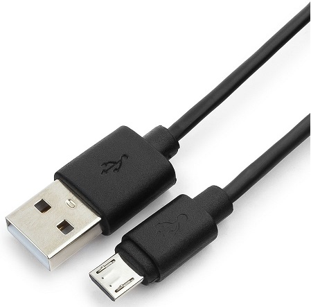 Кабель интерфейсный USB 2.0 Garnizon GCC-mUSB2-AMBM-0.5M