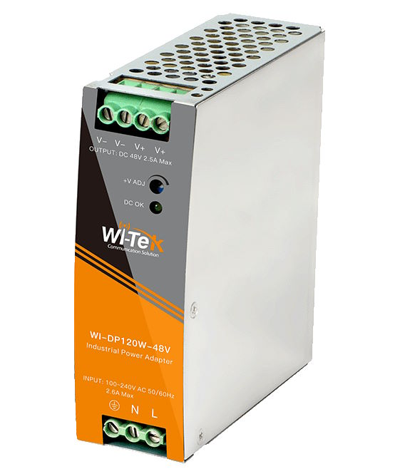 Адаптер питания грозозащиты Wi-Tek WI-DP120W-48V