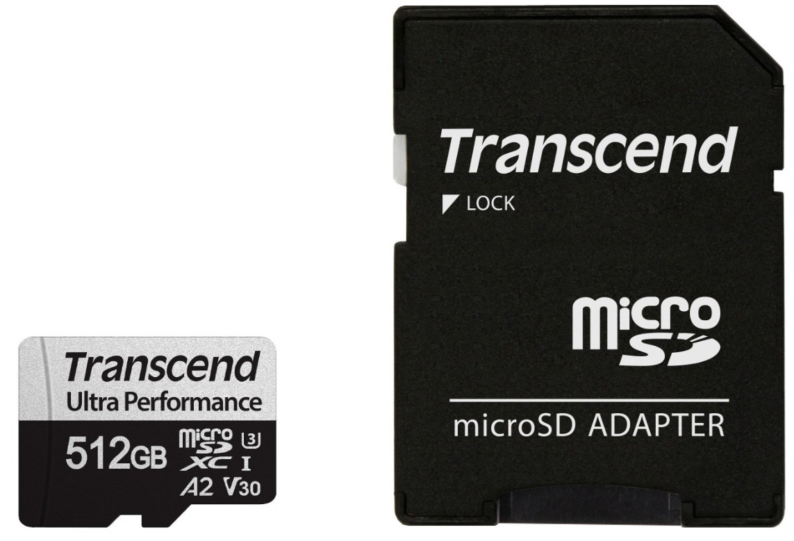 Карта памяти microSDXC 512GB Transcend 340S
