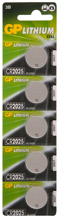 Батарейка GP CR2025 Lithium